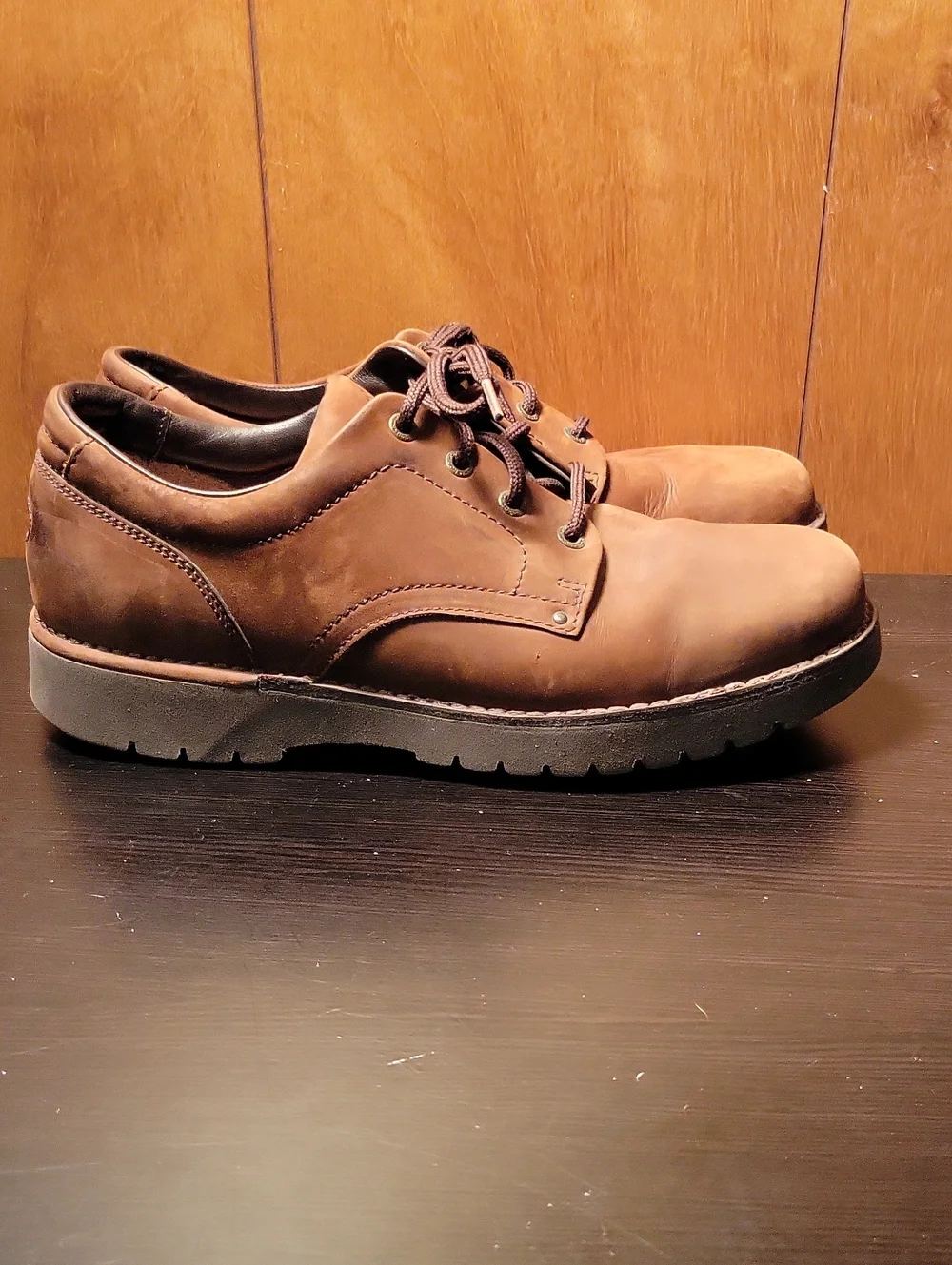 Rockport Men's Brown Leather Chukka Boots
